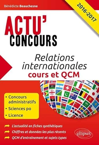 Stock image for Relations internationales - Cours et QCM - 2016-2017 for sale by ThriftBooks-Atlanta