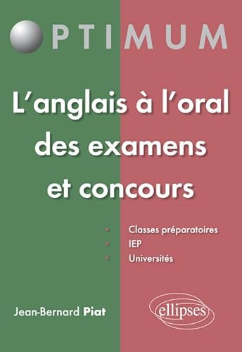 Beispielbild fr L?anglais  l?oral des Examens et Concours zum Verkauf von Gallix