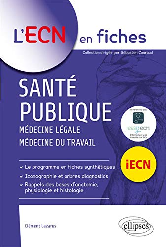 Beispielbild fr Sant Publique Mdecine Lgale Mdecine du Travail iECN Programme 2016 zum Verkauf von Ammareal