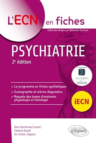 9782340009295: l'ECN en Fiches Psychiatrie