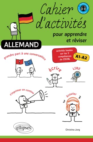 9782340010666: Allemand. Cahier d'activits pour apprendre et rviser. Activits bases sur les 5 comptences du CECRL. A1-A2. (French Edition)