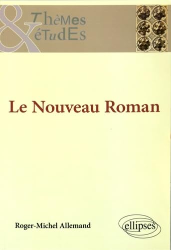 Stock image for Le Nouveau Roman for sale by Gallix