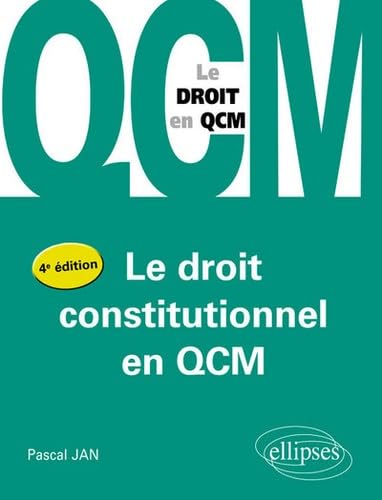 Stock image for Le Droit Constitutionnel en QCM for sale by medimops