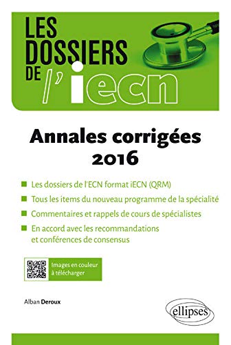 Stock image for Annales corriges 2016 for sale by Ammareal