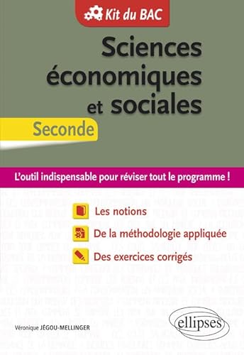 Stock image for Sciences conomiques et sociales (SES) - Seconde for sale by Librairie Th  la page