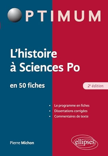 Imagen de archivo de L'histoire  l'entre de Sciences Po, Fiches et dissertation corriges - 2e dition a la venta por Gallix
