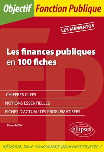 Beispielbild fr Les finances publiques en 100 fiches zum Verkauf von medimops