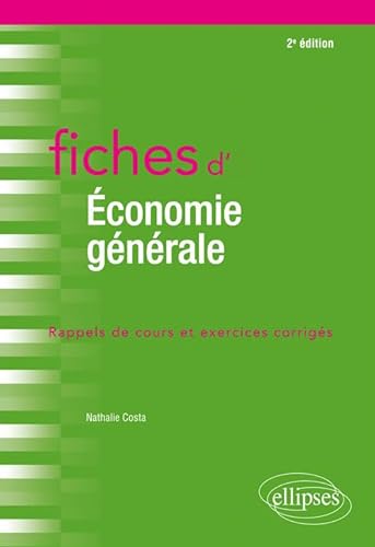 Stock image for Fiches d'conomie gnrale - 2e dition for sale by Gallix