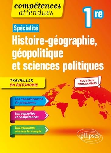 Stock image for Histoire-gographie, gopolitique et sciences politiques - Premire - nouveaux programmes for sale by LeLivreVert