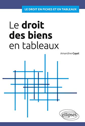 Stock image for Le droit des biens en tableaux for sale by medimops