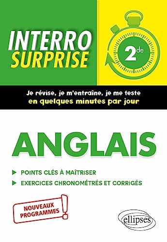 9782340031340: Anglais - Seconde - nouveaux programmes