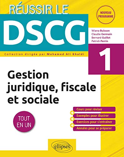 Stock image for UE1 - Gestion juridique, fiscale et sociale for sale by Ammareal