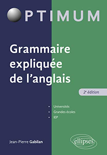 Stock image for Grammaire explique de l'anglais - 2e dition for sale by medimops