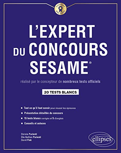 Stock image for L'Expert du Concours SESAME - dition 2020 for sale by Ammareal