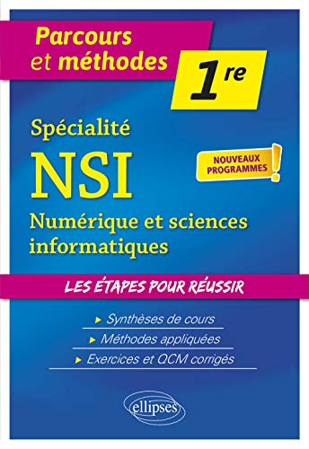 9782340038578: Spcialit NSI (numrique et sciences informatiques) - Premire - nouveaux programmes