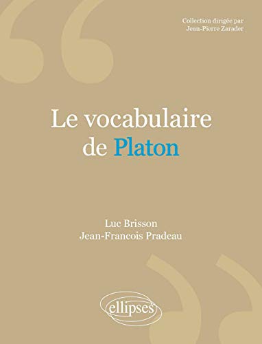 9782340039643: Vocabulaire de Platon