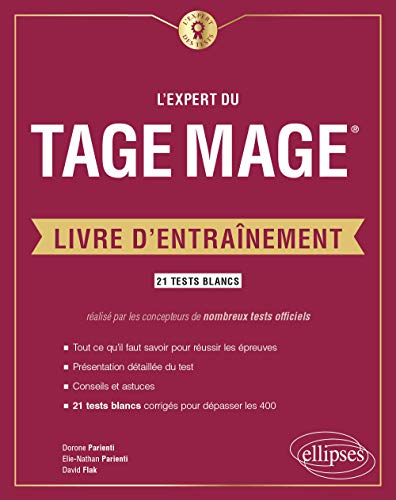 Stock image for L'Expert du Tage Mage - Livre d'entranement for sale by medimops