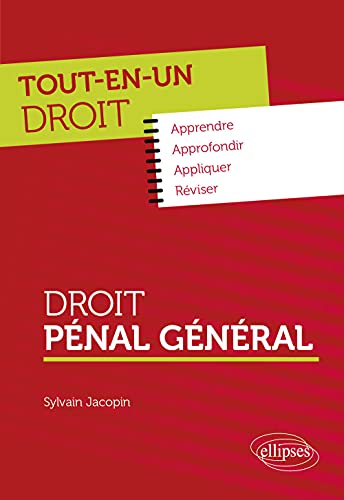 Stock image for Droit pnal gnral (Tout-en-un droit) (French Edition) for sale by Gallix