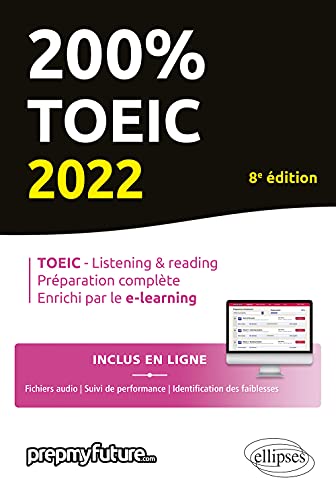 Beispielbild fr 200% TOEIC: Listening & reading, Prparation complte, Enrichi par le e-learning zum Verkauf von medimops