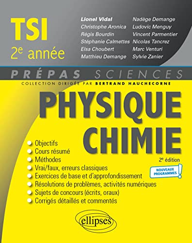 Stock image for Physique-Chimie TSI 2e anne - Programme 2022 for sale by Gallix