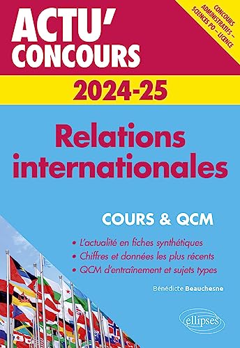 9782340080249: Relations internationales 2024-2025 - Cours et QCM (2024-2025)