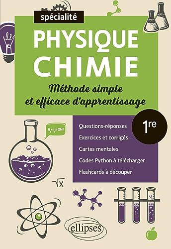 Stock image for Spcialit Physique-chimie 1re: Mthode simple et efficace d'apprentissage [Broch] Khalil, Hassan for sale by BIBLIO-NET