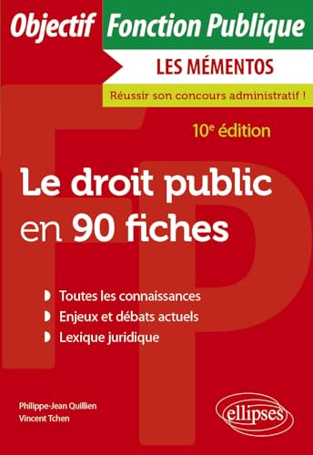 Beispielbild fr Le droit public en 90 fiches zum Verkauf von Gallix