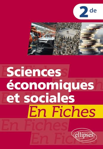Stock image for Sciences conomiques et sociales en fiches - 2de for sale by Gallix