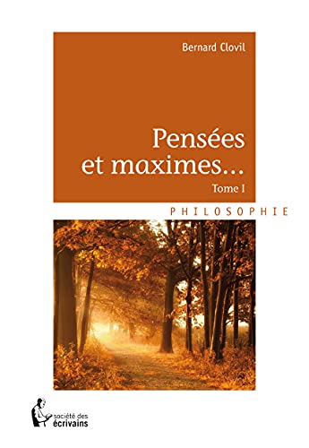 Beispielbild fr Penses et maximes. zum Verkauf von Revaluation Books