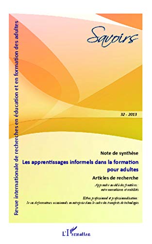 Stock image for Les apprentissages informels dans la formation pour adultes (French Edition) for sale by GF Books, Inc.