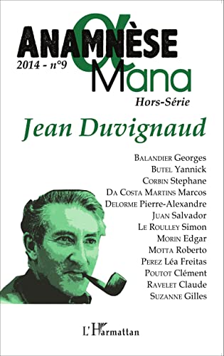 Beispielbild fr Jean Duvignaud (French Edition) zum Verkauf von Gallix