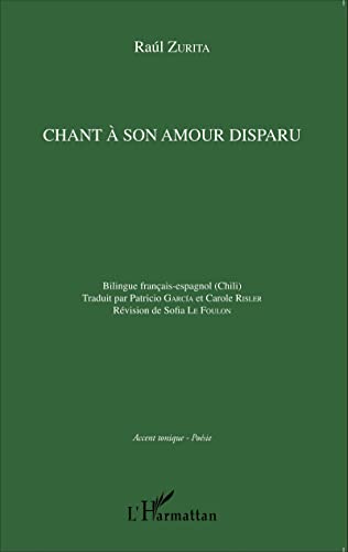 Stock image for Chant  son amour disparu (French Edition) for sale by GF Books, Inc.