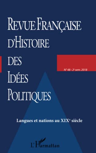 Imagen de archivo de Langues et nations au XIXe sicle (French Edition) a la venta por Gallix