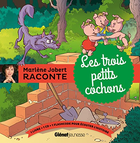 Stock image for Les trois petits cochons: d'apr s Charles Perrault - Livre CD for sale by AwesomeBooks