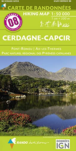 Imagen de archivo de Cerdagne - Capcir - Pyrenees Catalunya NRP 8 a la venta por Blackwell's