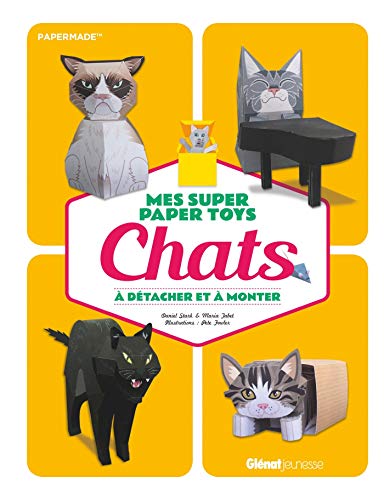 Imagen de archivo de Mes super Paper Toys Chats: A d tacher et  monter a la venta por ThriftBooks-Dallas