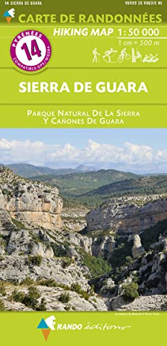 Imagen de archivo de Sierra de Guara : Parque natural de la Sierra y caones de Guara. 1/50 000 a la venta por medimops