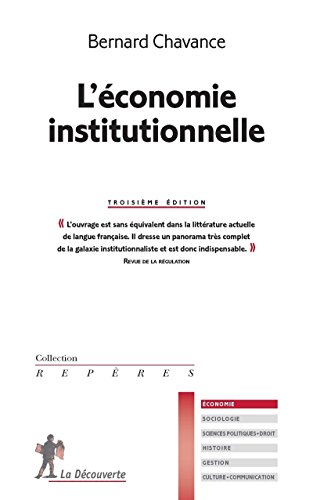 9782348036187: L'conomie institutionnelle