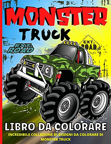 Beispielbild fr Monster Truck Libro Da Colorare zum Verkauf von Books Puddle