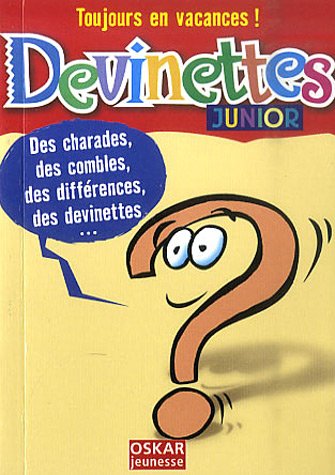 9782350001869: Devinettes: Junior