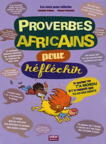 Beispielbild fr Proverbes africains pour rflchir zum Verkauf von Ammareal