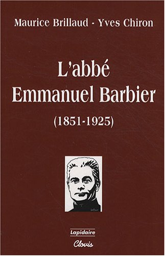 Beispielbild fr L'abb Emmanuel Barbier (1851-1925) zum Verkauf von medimops
