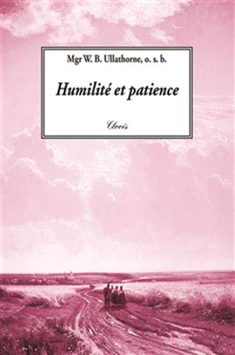 Imagen de archivo de Humilit et patience a la venta por Revaluation Books