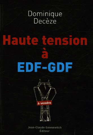 9782350130279: Haute tension  EDF-GDF (French Edition)