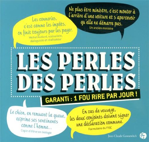 Stock image for Les Perles des Perles Gawsewitch, Jean-Claude for sale by BIBLIO-NET