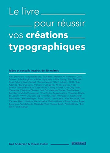 Beispielbild fr Le livre pour russir vos crations typographiques zum Verkauf von medimops