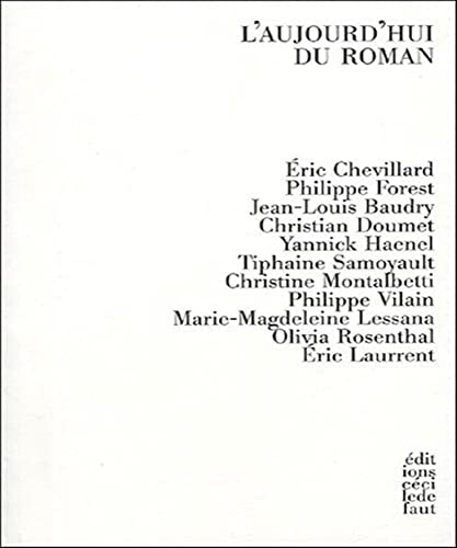 Beispielbild fr L'aujourd'hui du roman zum Verkauf von Librairie La Canopee. Inc.