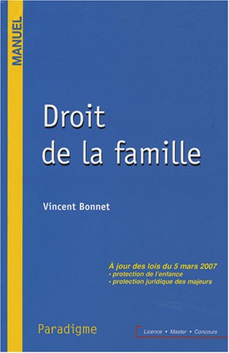 Beispielbild fr Droit de la famille zum Verkauf von Ammareal