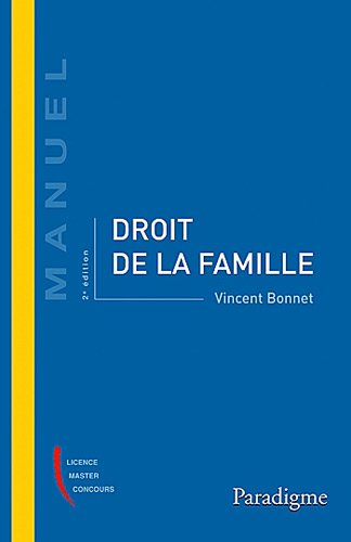 Beispielbild fr Droit de la famille zum Verkauf von Ammareal