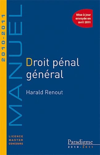 9782350200736: Droit pnal gnral 2010-2011